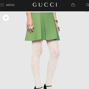 Gucci logo tights